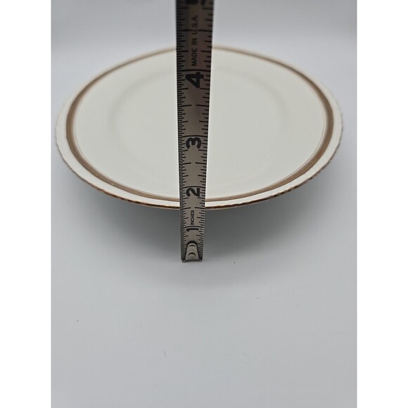 Rorstrand Sweden Oval Porcelain Platter #522 Gold Ribbon Pattern 15.25" x 10." - Picture 8 of 9